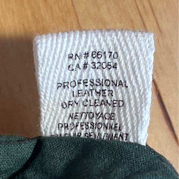 Rock Paper Scissors Burgundy Leather Small Wristlet - Picture 9 of 10